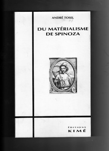 Du matérialisme de Spinoza