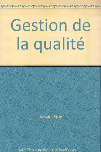 Gestion de la qualité
