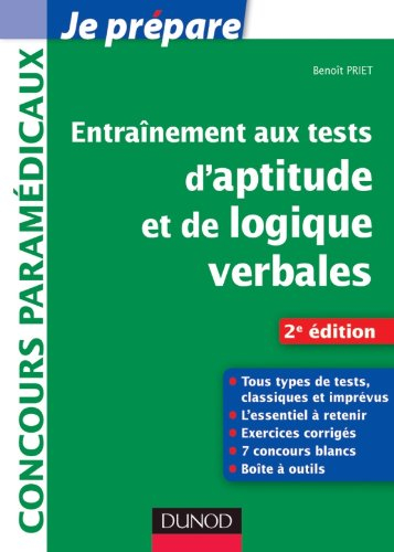 Entraînement aux tests d'aptitude et de logique verbales