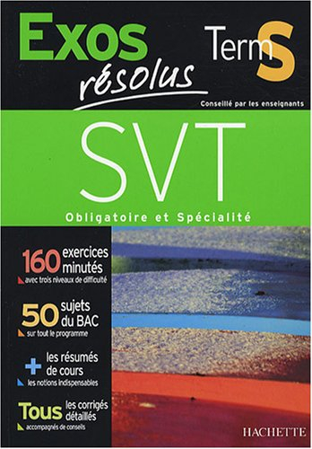SVT obligatoire et spécialité terminale S