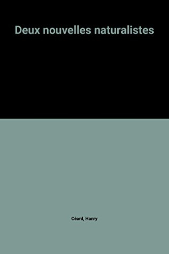 Deux nouvelles naturalistes