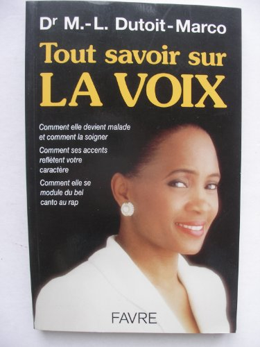 Tout savoir sur la voix