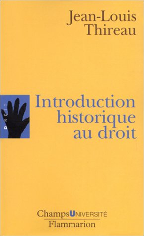 Introduction historique au droit