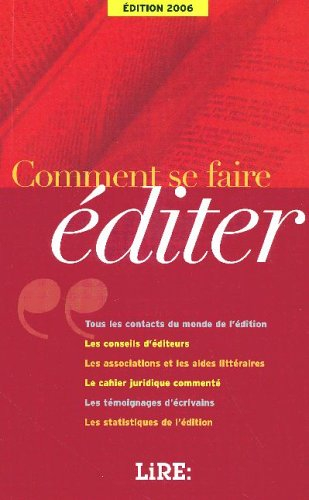 Comment se faire éditer