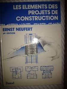 les éléments des projets de construction