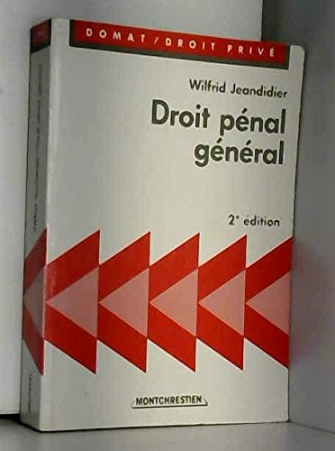 Droit pénal général