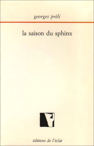 La Saison du sphinx