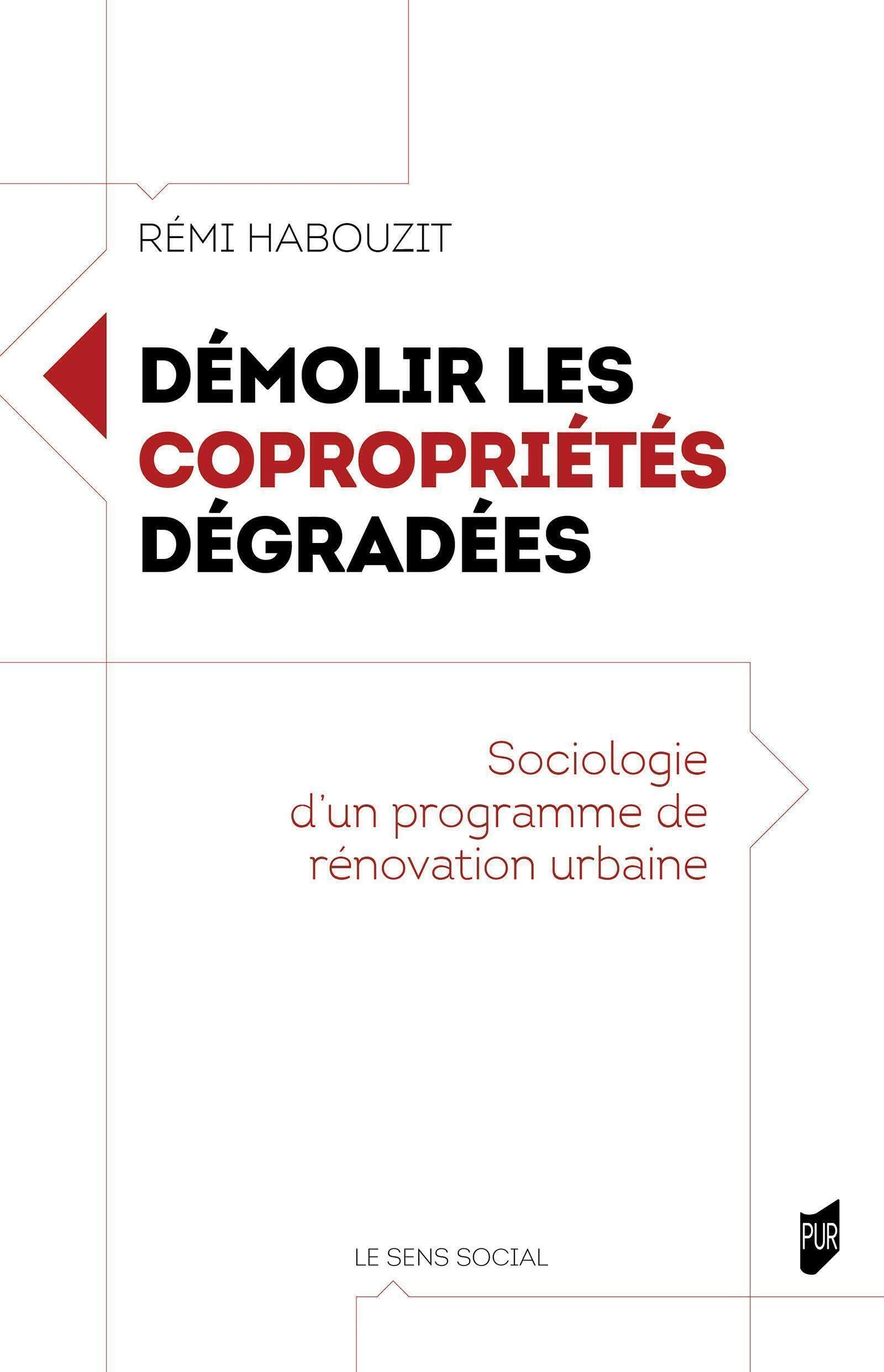 Démolir les copropriétés dégradées : sociologie d'un programme de rénovation urbaine