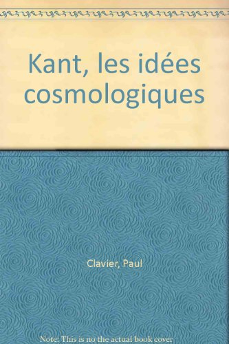 Kant, les idées cosmologiques