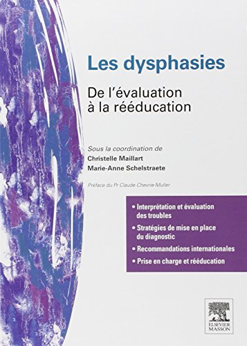 Les dysphasies : de l'évaluation à la rééducation