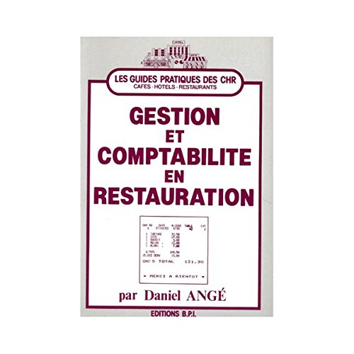 Gestion et comptabilité en restauration