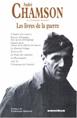 Les livres de la guerre