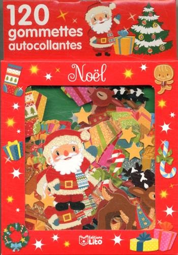 Noël : 120 gommettes autocollantes