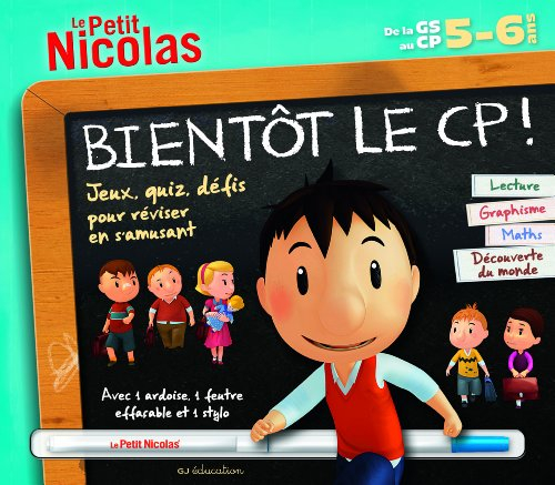 Bientôt le CP ! De la GS au CP, 5-6 ans : lecture, graphisme, maths, découverte du monde : jeux, qui