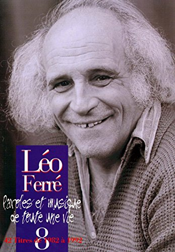 ferre leo l'integrale vol.8 1982/1992 p/v/g