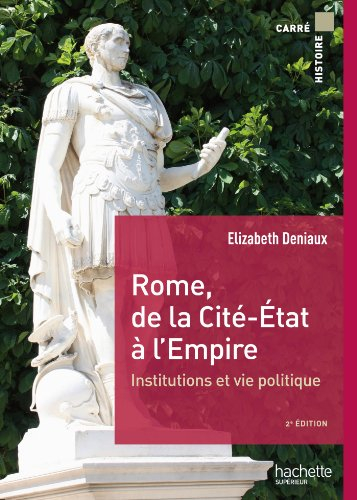 Rome, de la cité-Etat à l'Empire : institutions et vie politique aux 2e et 1er siècle av. J.-C