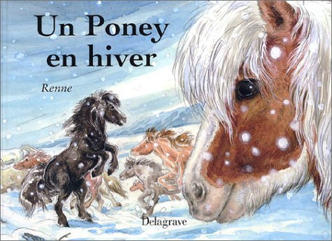 Un poney en hiver