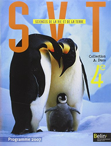 SVT sciences de la vie et de la Terre 4e