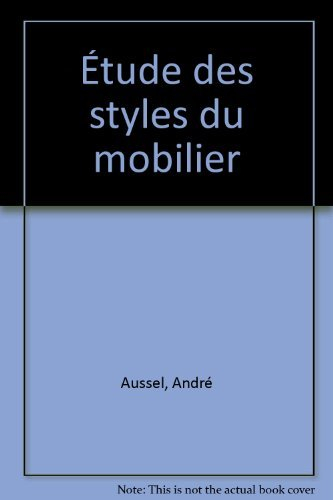 Étude des styles du mobilier
