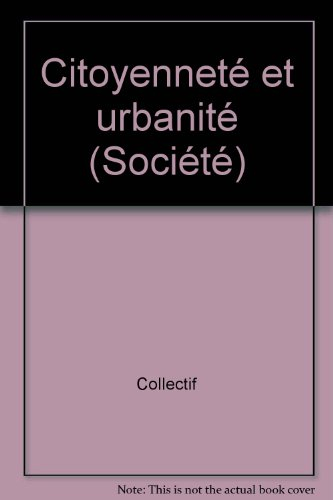 Citoyenneté et urbanité