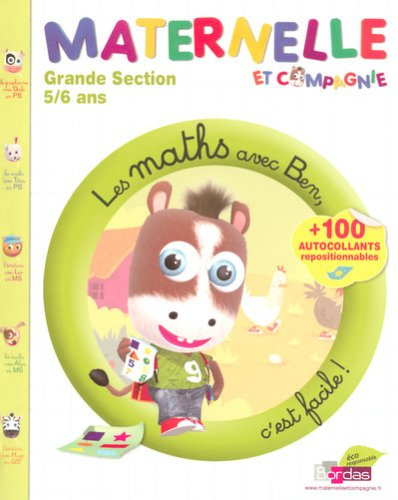 Maternelle, grande section, 5-6 ans : les maths avec Ben, c'est facile !