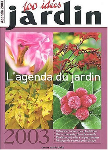 L'agenda du jardin 2003