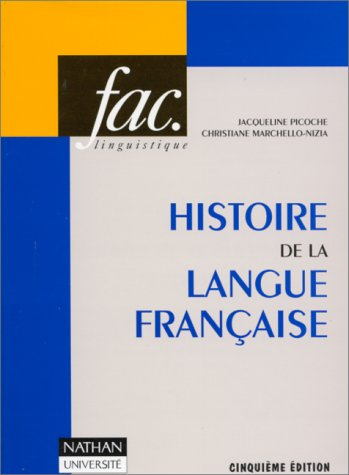 histoire de la langue française