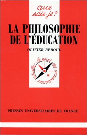 la philosophie de l'éducation