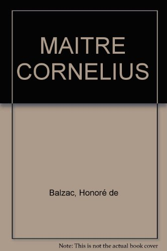 Maître Cornélius