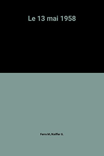 Le 13 mai 1958