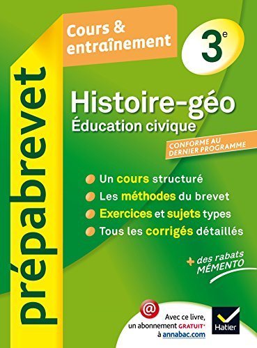 Histoire-géo, éducation civique 3e : cours & entraînement