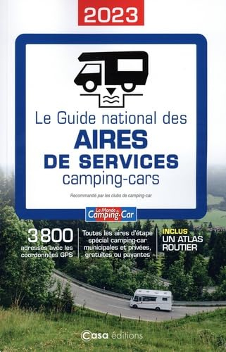 Le guide national des aires de services camping-cars 2023