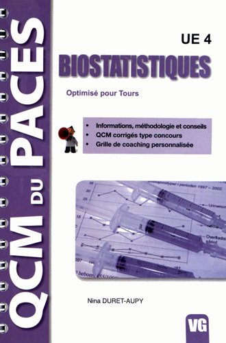 Biostatistiques UE4 : optimisé pour Tours