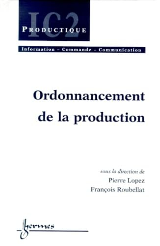 Ordonnancement de la production