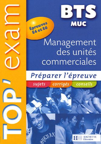 management des unités commerciales bts muc