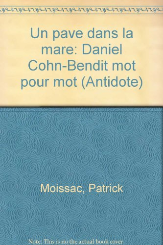 Un pavé dans la mare