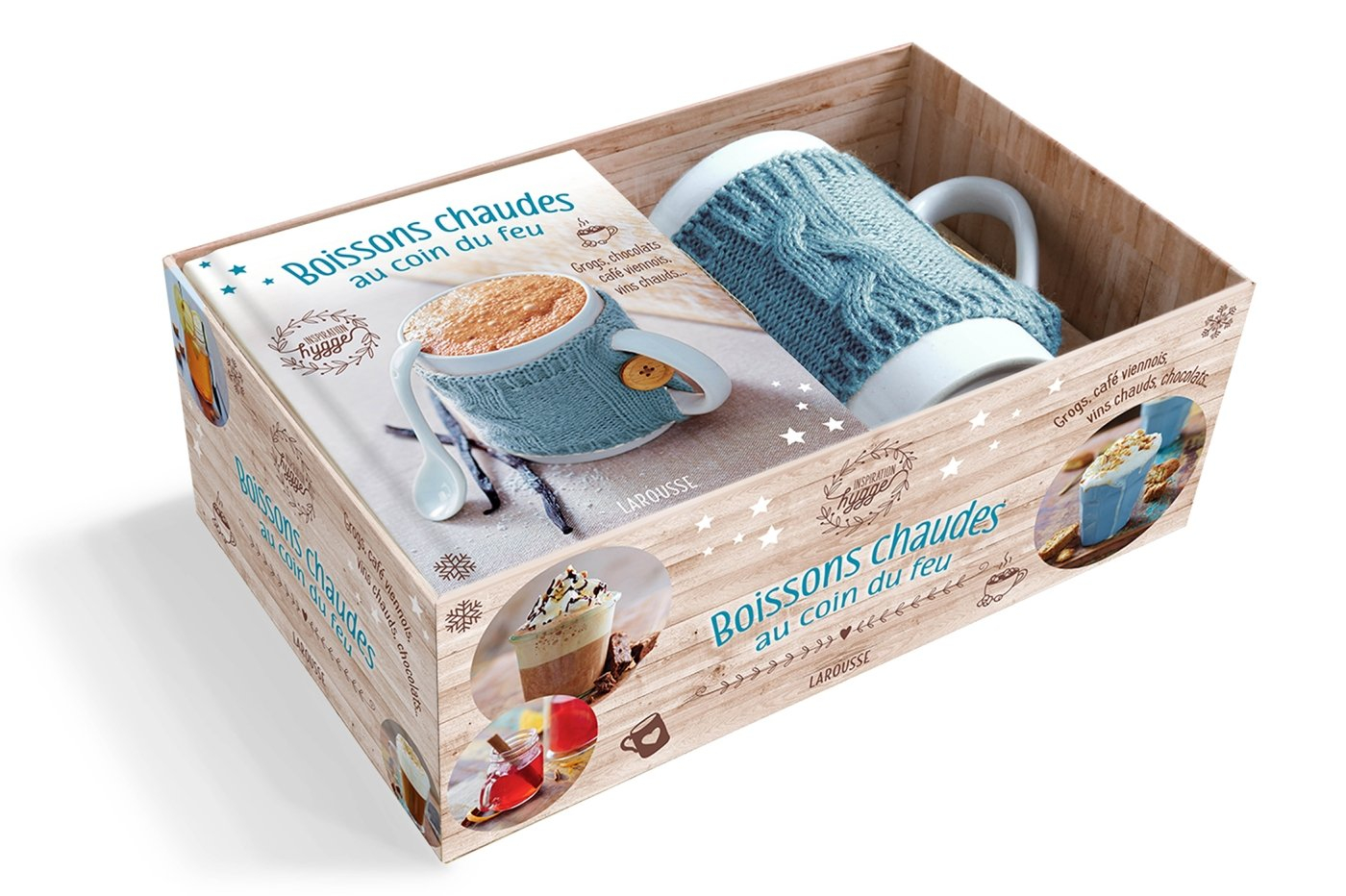 Boissons chaudes au coin du feu : grogs, café viennois, vins chauds, chocolats... : inspiration hygg