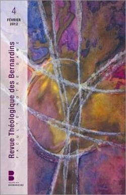 Revue théologique des Bernardins, n° 4