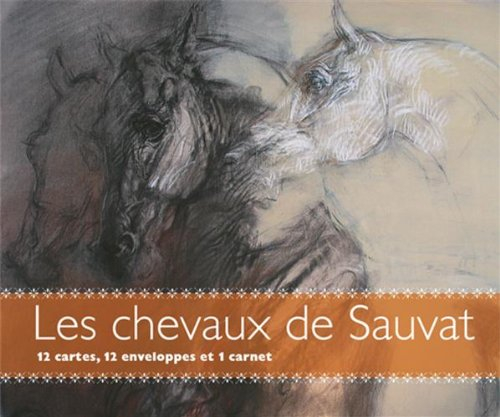 Les chevaux de Sauvat : 12 cartes, 12 enveloppes et 1 carnet