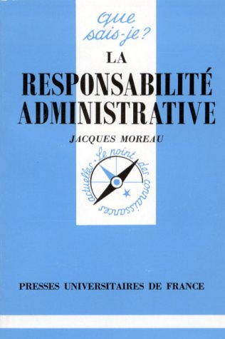 La responsabilité administrative