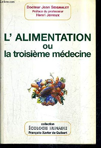 alimentation ou la troisieme medecine