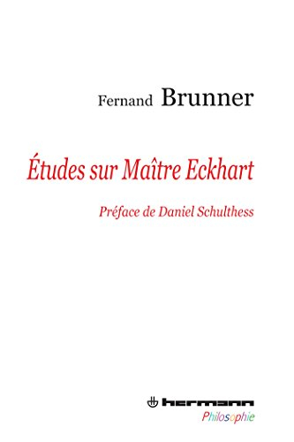 Etudes sur Maître Eckhart