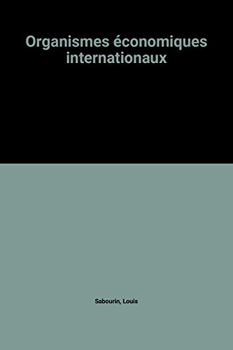 Organismes économiques internationaux : documents