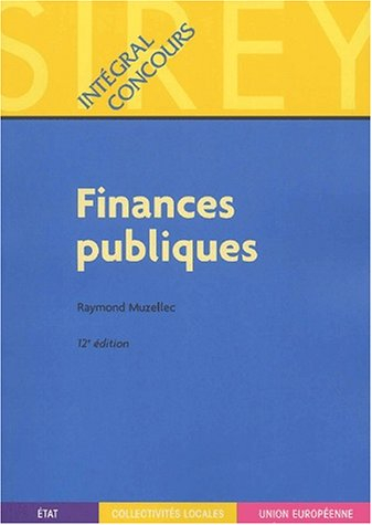Finances publiques, 12e édition