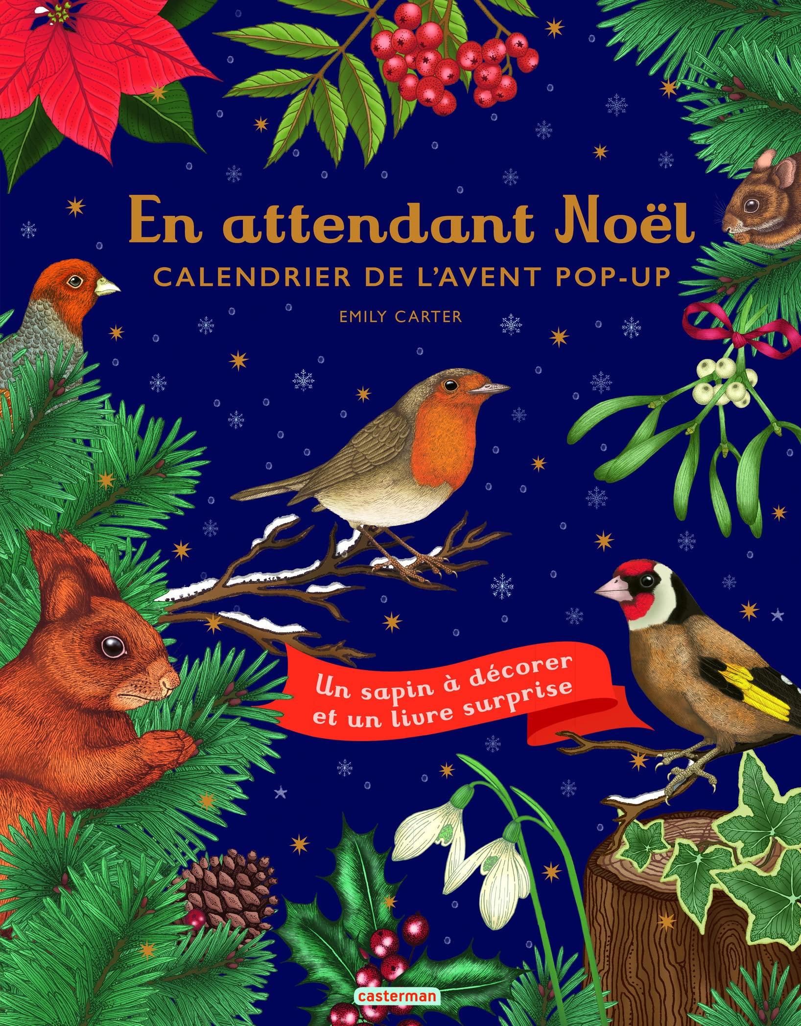 En attendant Noël : calendrier de l'Avent pop-up