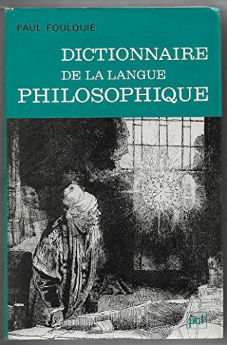 dictionnaire de la langue philosophique