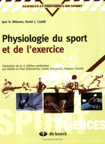 Physiologie du sport et de l'exercice : adaptations physiologiques face à l'effort
