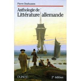 anthologie de litterature allemande. nouvelle édition 1996, revue, corrigée et mise à jour