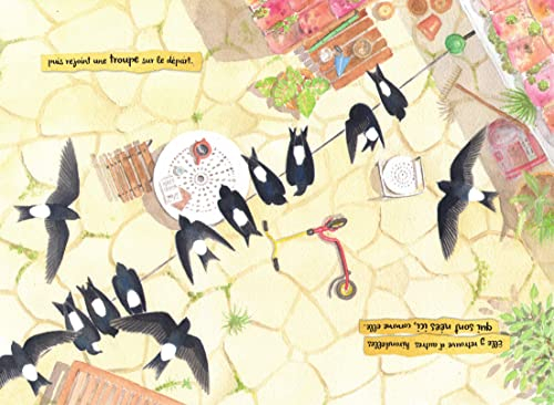 Une hirondelle s'en va : une histoire racontée par le professeur E. Ziyaire. Une hirondelle revient 