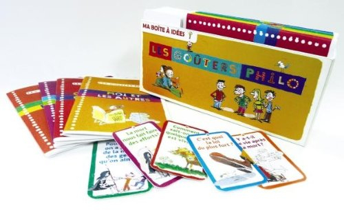 Les goûters philo : ma boîte à idées